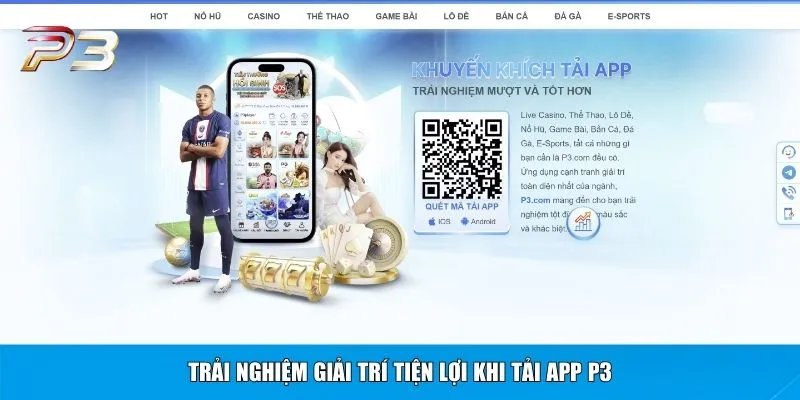 Hướng dẫn tải ứng dụng P3 chi tiết