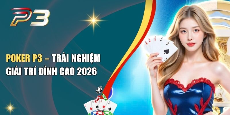 Poker P3 – Trải Nghiệm Giải Trí Đỉnh Cao 2026
